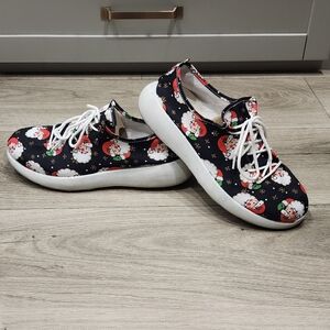 🌟Santa Print Sneakers Unisex